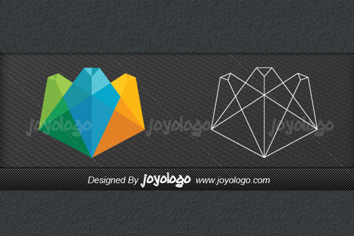 Colorful Creative 3D Geometric Logo, a Branding & Logo Template by joyologo (Photo 3 of 5)