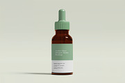 Amber Glass Dropper Bottle Mockup, a Packaging Mockup by zpackcreative (Thumbnail 4 of 5)