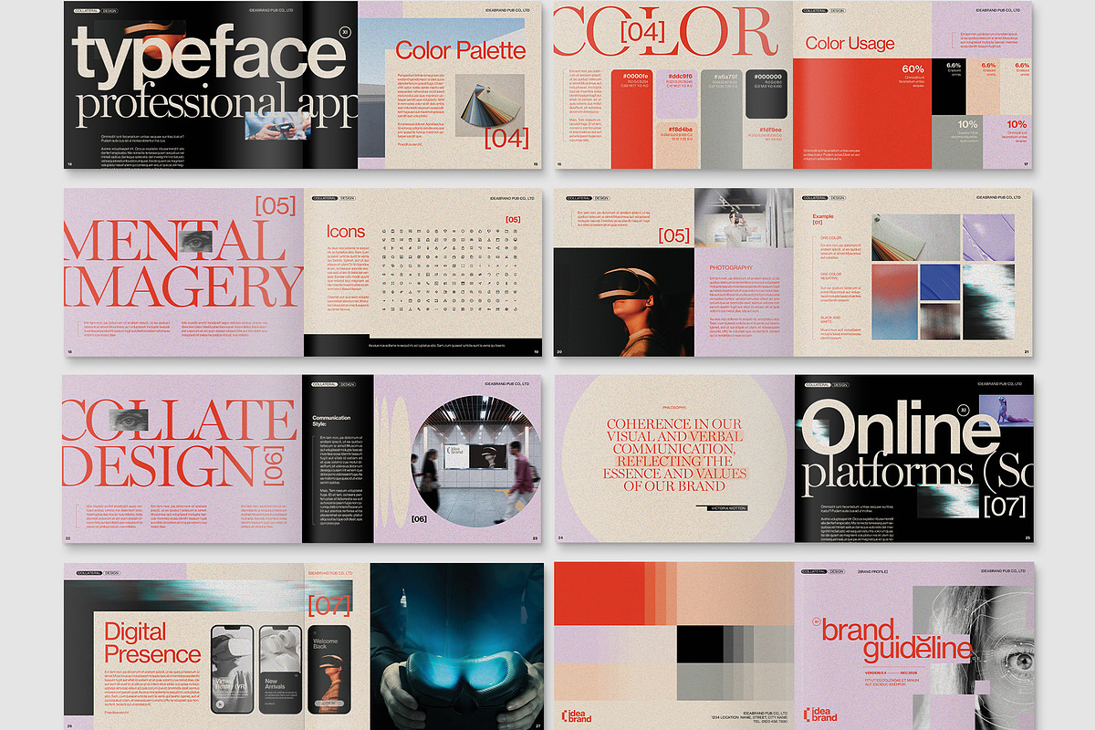 Brand Guideline Magazine Template, a Magazine Template by BrandPacks (Photo 3 of 4)