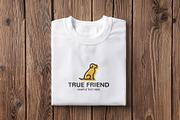 True Friend Pet Logo, a Branding & Logo Template by Falcon eye (Thumbnail 3 of 3)