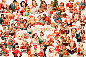 Collage Creator 50's Christmas