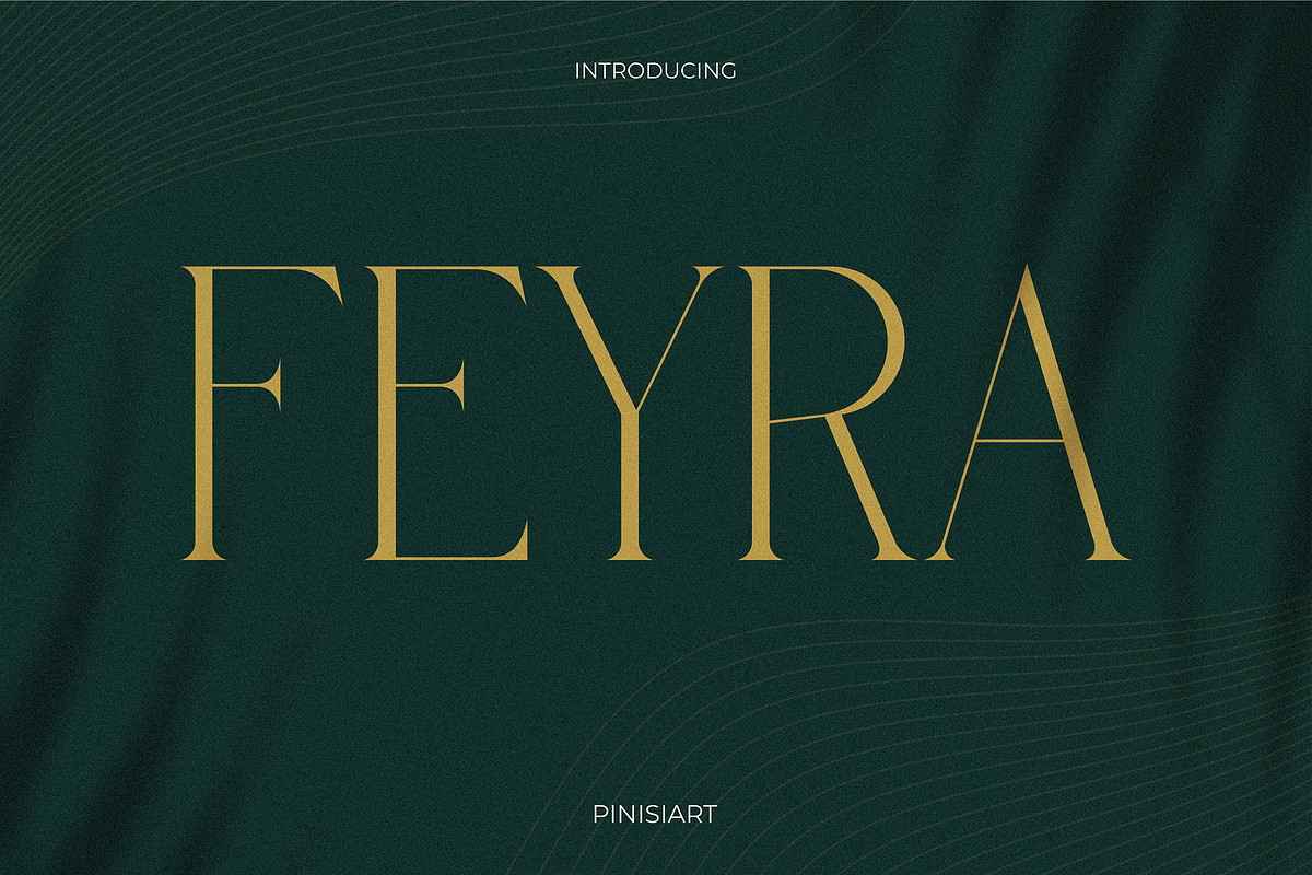 Feyra, a Font by Pinisi ART (Photo 1 of 10)
