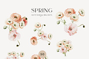 Wildflower Wedding Watercolor Bundle, a Decorative Illustration by Laras Wonderland (Thumbnail 14 of 20)