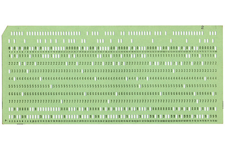 Punched card stock photo containing punched and card preview 6
