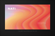 Nati — Soft Red Abstract Gradients, a Background Graphic by Milka (Thumbnail 7 of 9)