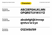 Fonteira Geometric Sans Serif Font, a Sans Serif Font by Vadovastd (Thumbnail 2 of 9)