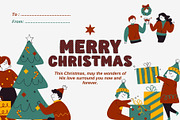 Fox Xmas-V3 Color Font, a Symbol Font by Fox7 By Rattana (Thumbnail 3 of 7)