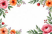 Elegant Floral Corner Frame Clipart, an Illustration by BIPLOB EXPERT (Thumbnail 6 of 14)