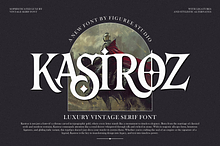 Kastroz – Luxury Vintage Serif Font