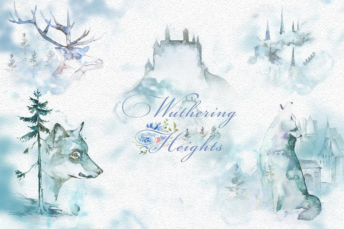 90%OFF! Watercolor Forest Bundle, an Animal Illustration by ArtCreationsDesign (Photo 17 of 18)