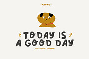 DoodleDash - handwritten cutout font, a Handwritten Font by Ashiya Pixel (Thumbnail 4 of 9)