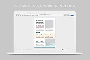 Nonprofit One Pager Template, a Flyer Template by Leaflove (Thumbnail 6 of 6)