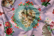 Angel and rabbit vintage seamless, a Pattern Graphic by NastiaDesignsPrints (Thumbnail 6 of 7)