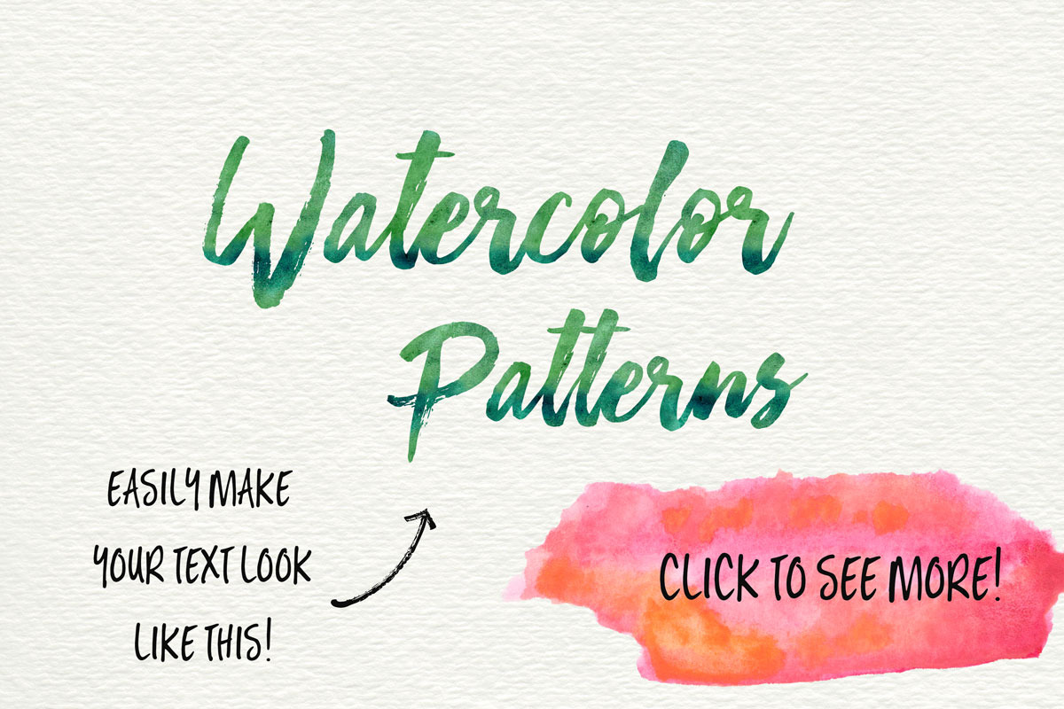 Watercolor Textures, a Texture Graphic by Bobo Design Co. (Photo 3 of 3)