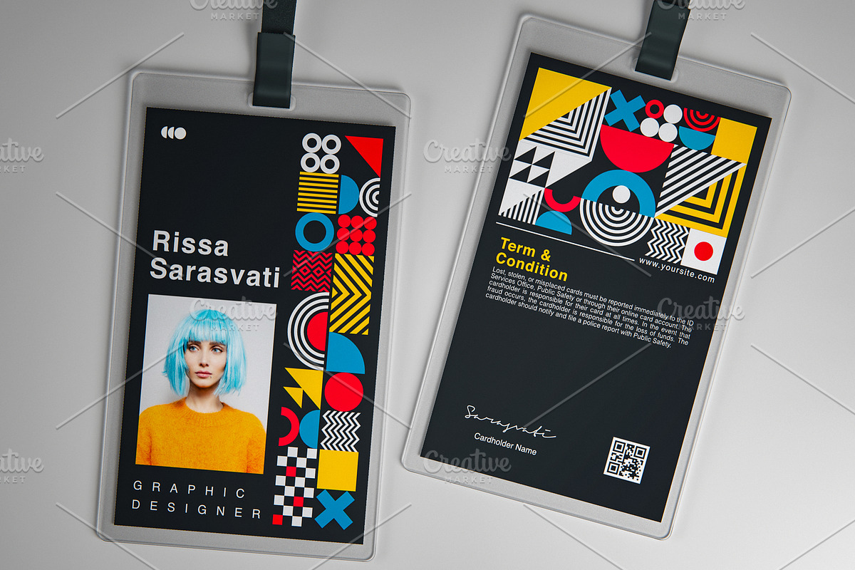 ID Card Badge - Columbus, a Card Template by Aprndy85 (Photo 2 of 2)