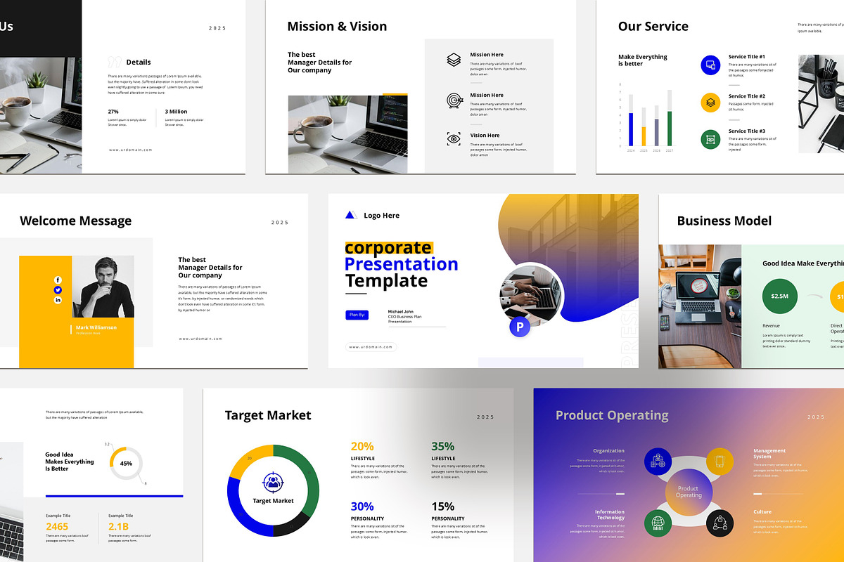 Corporate Presentation Template