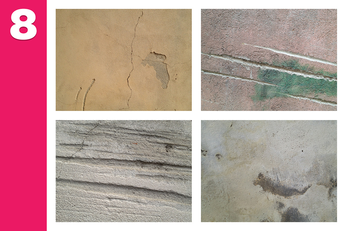 8 Grunge Textures preview 3