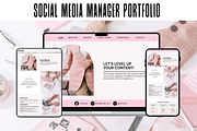 Social Media Manager Portfolio, a Design Template by thecyella.co (Thumbnail 1 of 4)