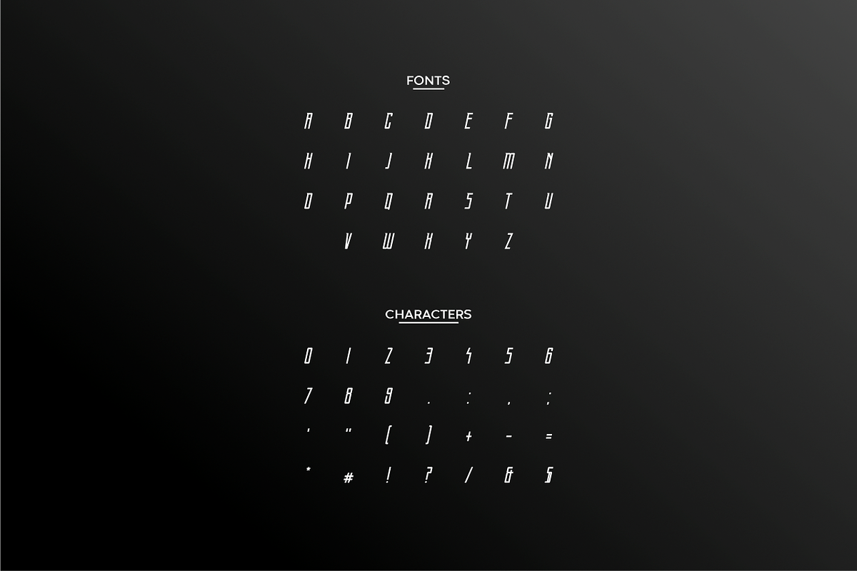 Breakdone, a Font by garismantra (Photo 3 of 3)