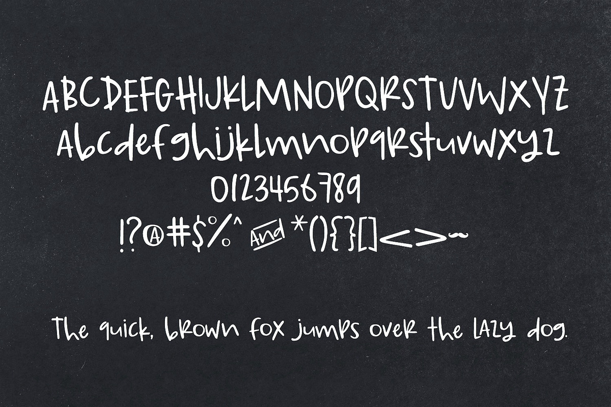 NEW Font!! Mister Mustache preview 3