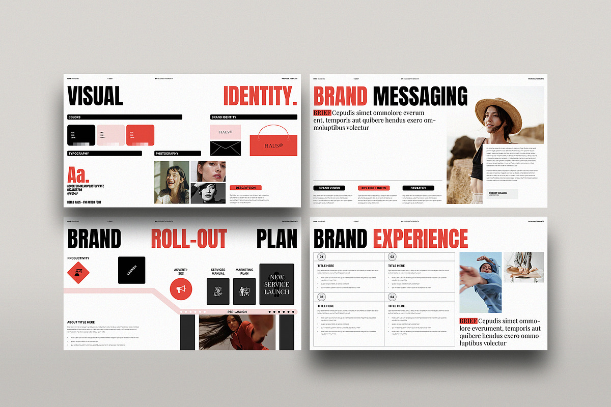 HUGE | Brand Proposal Template, a Presentation Template by TemplateFolio-Shop (Photo 8 of 11)
