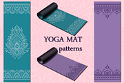Patterns for yoga mats II, a Pattern Graphic by Katika Shop (Thumbnail 2 of 8)
