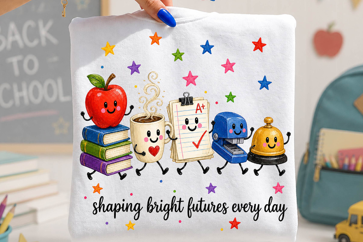 Back to School Png Design Bundle, a Seasonal Illustration by CreationArt (Photo 9 of 11)