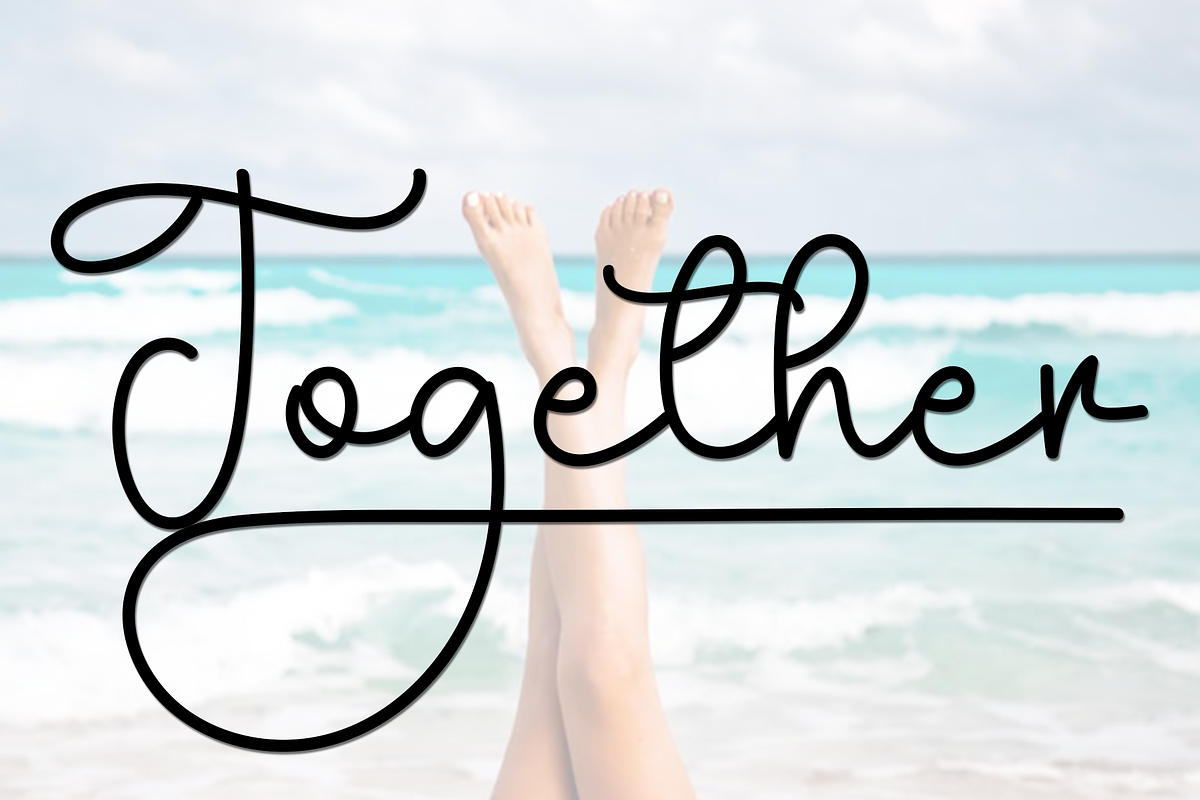 Designer Magnolia, a Handwritten Font by FreshTypeINK (Photo 4 of 8)