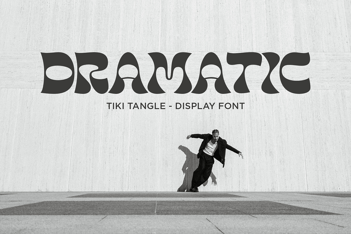 Tiki Tangle - Retro Display Font, a Serif Font by Shakira Studio (Photo 7 of 15)