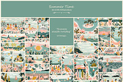 Summer- 395 AI illustrations, a Seasonal Illustration by Pundateam (Thumbnail 9 of 9)