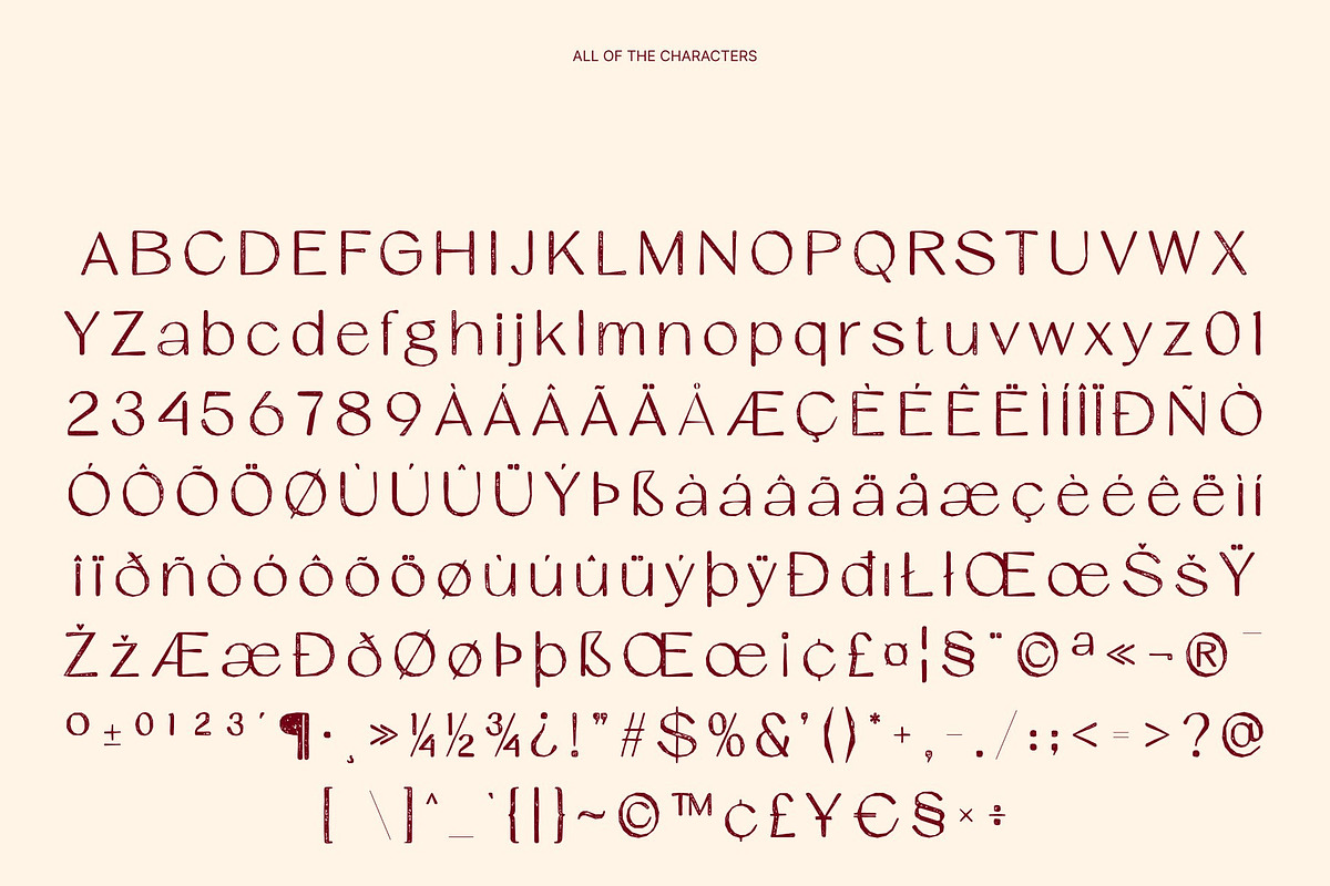 CS Gerald Stamp, a Sans Serif Font by Craft Supply Co. (Photo 8 of 8)