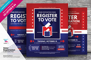 Voter Registration Flyer Templates