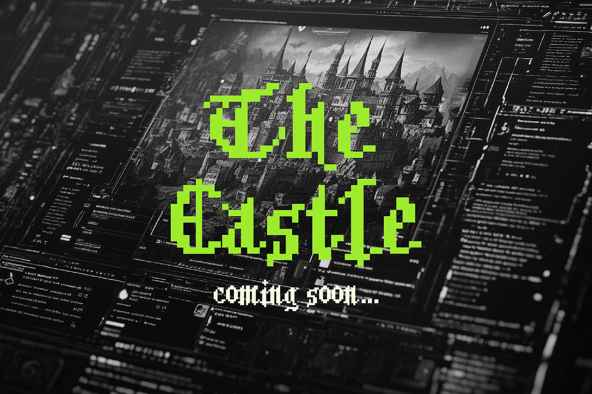 Pixel Warden - Blackletter Typeface, a Serif Font by HipFonts (Photo 3 of 8)