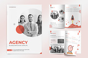 Agency Business Brochure Template, a Brochure Template by graphypix (Thumbnail 1 of 8)