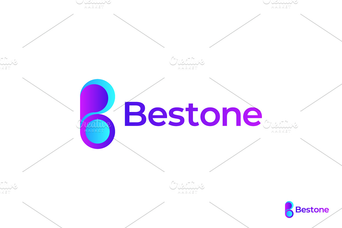 B letter logo, a Branding & Logo Template by Logodesignpond (Photo 2 of 4)