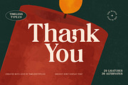 Candle Midnight Groovy Serif, a Serif Font by timelesstype.co (Thumbnail 20 of 20)