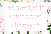 Rose Font, a Script Font by Cutie_Kate_Studio (Thumbnail 3 of 12)
