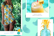 TROPICAL FRUITS Watercolor Set, an Illustration by Cat In Colour (Thumbnail 4 of 7)