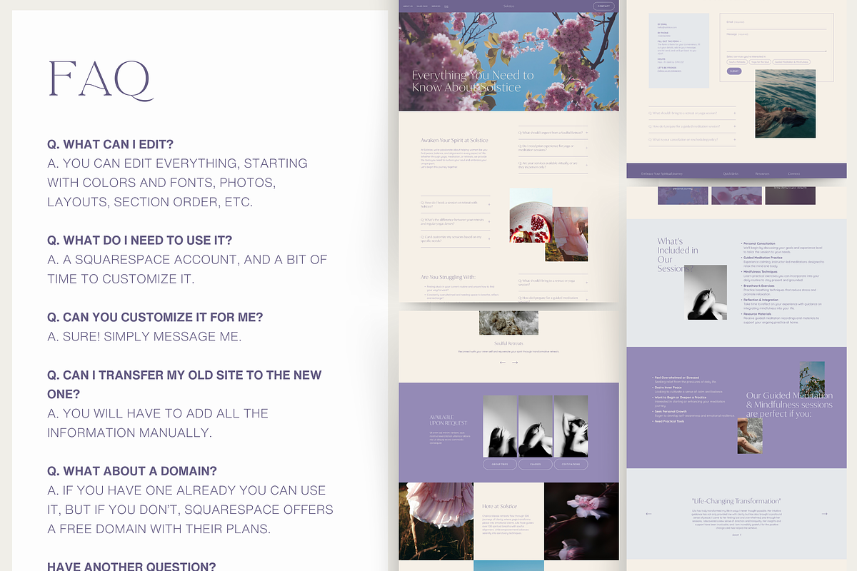 Spiritual Coach Squarespace Website, a Squarespace Template by Story Native (Photo 7 of 10)