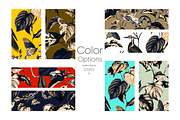 TWILIGHT EDEN_ BOTANICAL PATTERN, a Pattern Graphic by YARROO (Thumbnail 7 of 10)