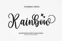 Rainbow | Script Font