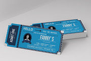 Event Ticket Template Design, a Stationery Template by MightyDesign (Thumbnail 3 of 6)