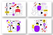 10 Viral Topic Vector Illustration, a Person Illustration by denayunebgt (Thumbnail 2 of 4)