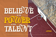 Lemona - Hybrid Style, a Slab Serif Font by Burntilldead (Thumbnail 7 of 13)