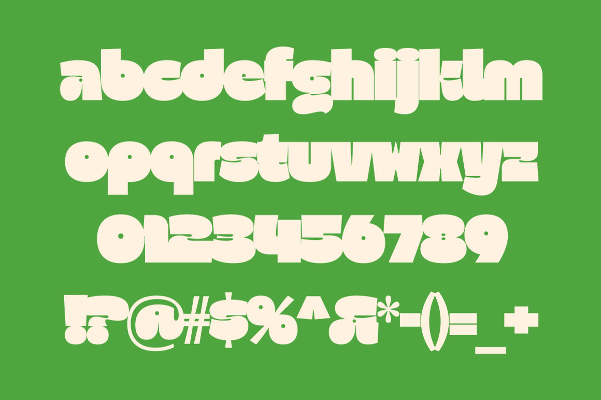 Clamingo – Bold Retro Display Font, a Sans Serif Font by SNI Typeworks (Photo 4 of 10)