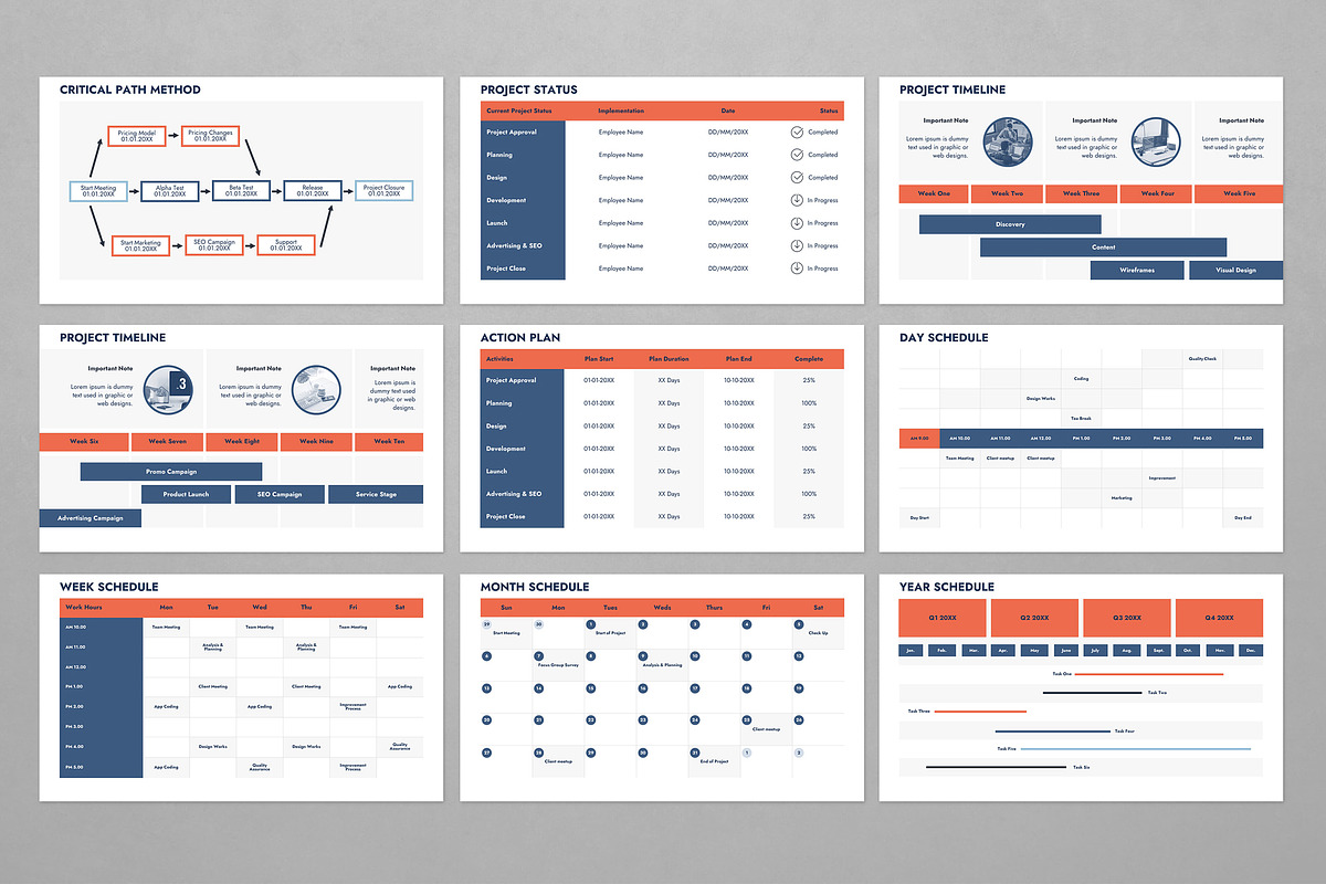 Project Plan Presentation, a Presentation Template by JetzTemplates (Photo 3 of 4)