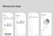 Foodo - Delivery Design Wireframe, a Wireframe Template by Capi Product (Thumbnail 9 of 9)