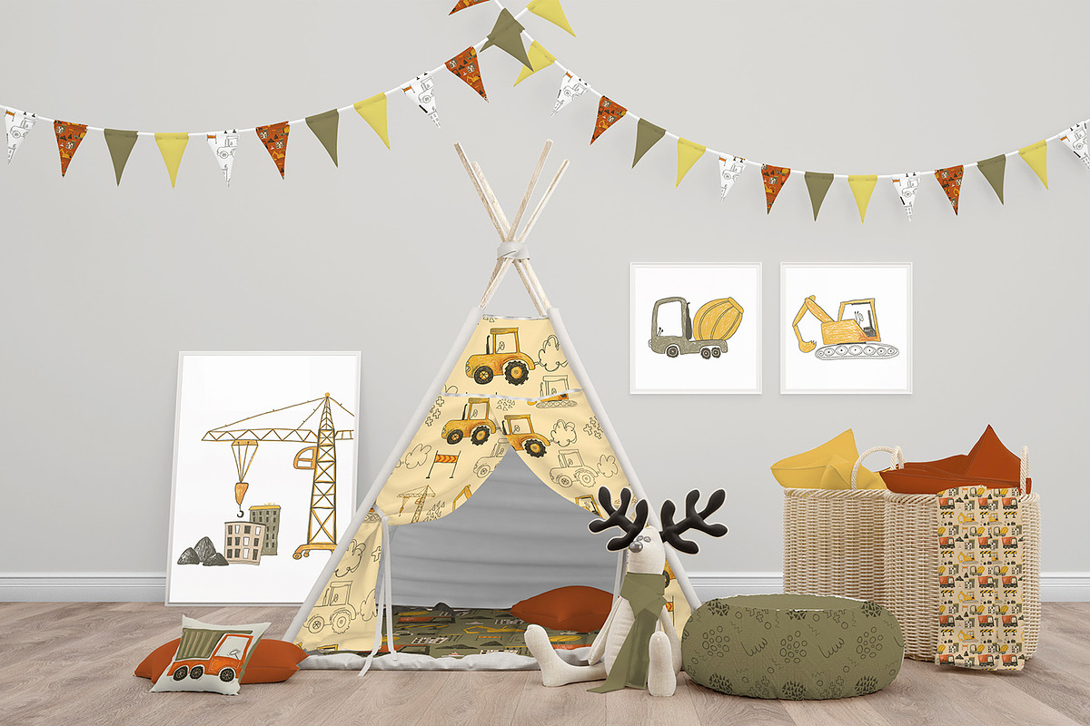 Cars. Cute collection for kids, an Object Illustration by annasokol_ (Photo 10 of 11)