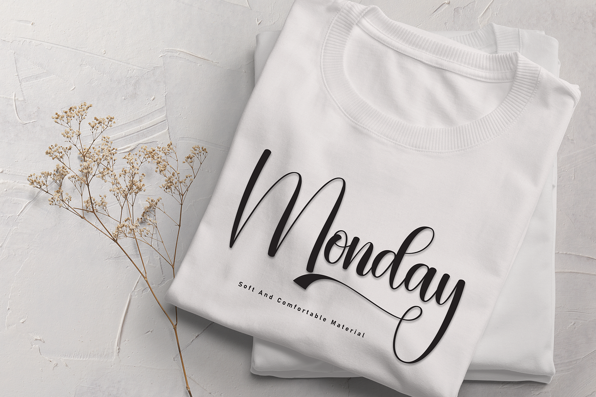 Homestay | Script Font, a Handwritten Font by Scratchones (Photo 4 of 9)