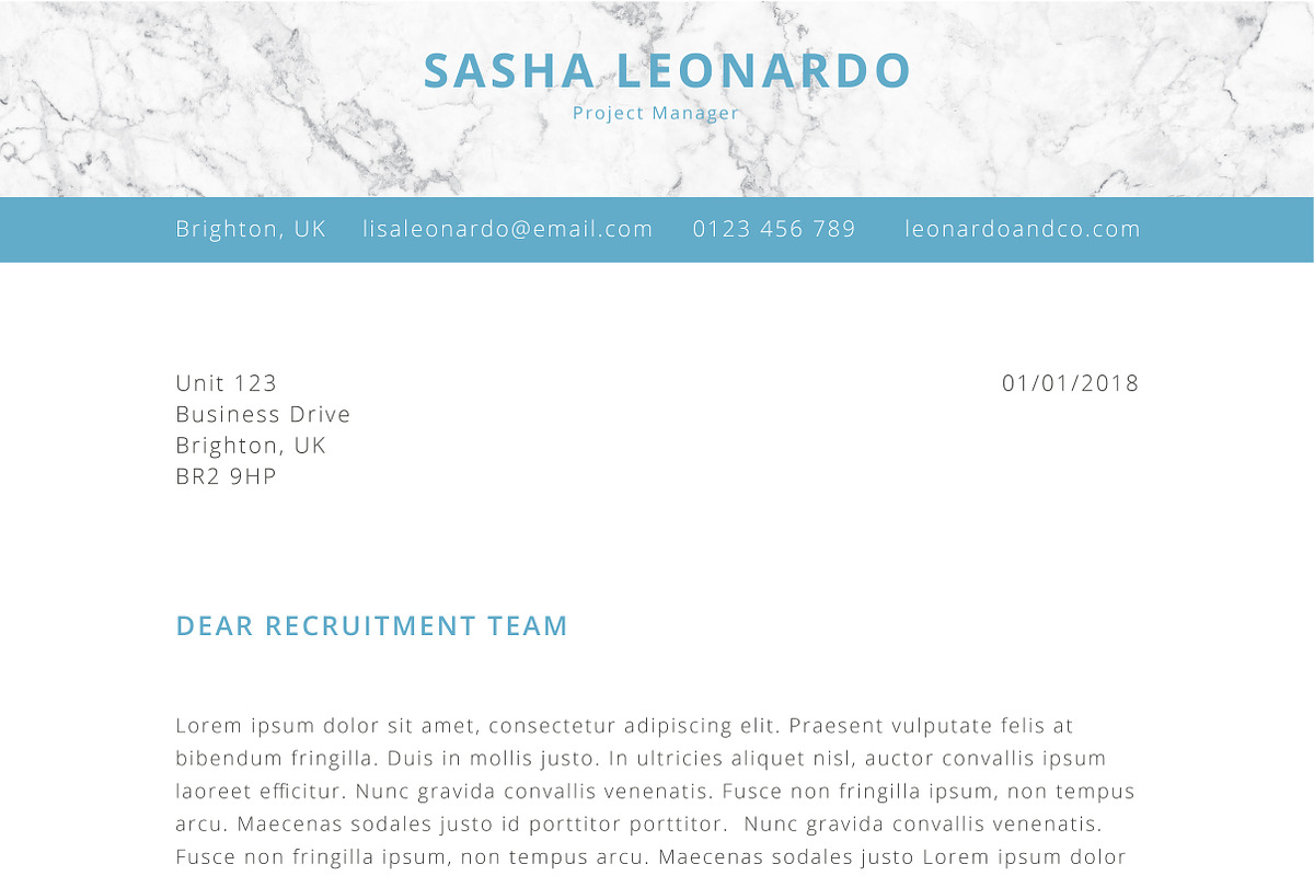 Resume Template 2-Page | Leonardo, a Resume Template by AAO.Design (Photo 5 of 6)